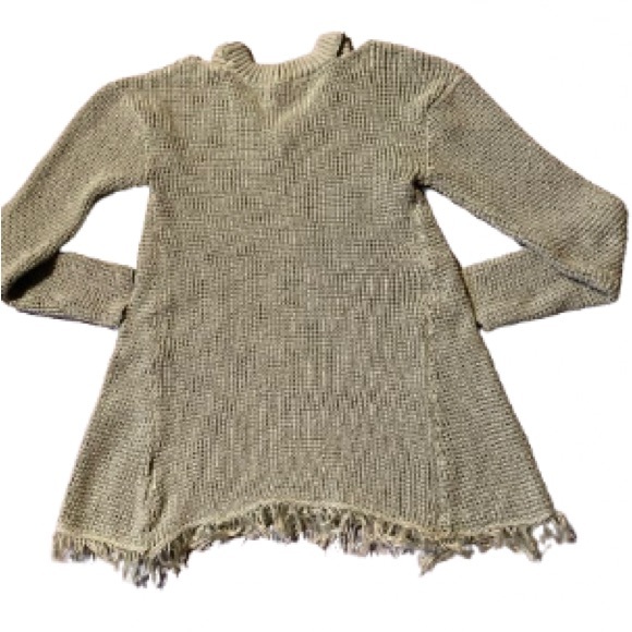 COCO & TASHI Basil green long sleeve knit sweater - Picture 2 of 2